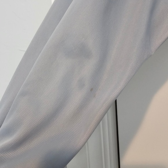 Vintage 80's Nike Track Jacket Womens Size Large Grey Red Full Zip Up Retro - Picture 6 of 10